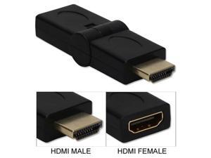 QVS HDGS-MF HDMI 720p & 1080p HDTV Male to Female PortSaver Swivel Adaptor QVS HDGS-MF HDMI 720p & 1080p HDTV Male to Female PortSaver Swivel Adaptor