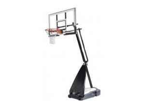 Spalding 71454A 54 in. Glass Portable Ultimate Hybrid Base Basketball System Spalding 71454A 54 in. Glass Portable Ultimate Hybrid Base Basketball System