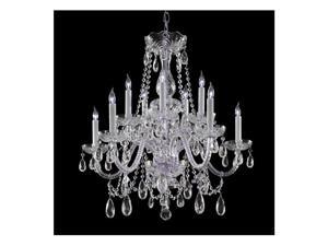 Crystorama Lighting 1130-CH-CL-SAQ Traditional Crystal Collection Chandelier - Polished Chrome Crystorama Lighting 1130-CH-CL-SAQ Traditional Crystal Collection Chandelier - Polished Chrome