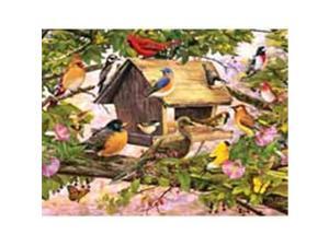 White Mountain Puzzles WHITE1014 Breakfast Club 1000 piece Puzzle White Mountain Puzzles WHITE1014 Breakfast Club 1000 piece Puzzle