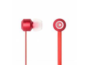 Tenqa 7104 Bullseyes Aluminum Earbuds with Mic and Remote -- Red Tenqa 7104 Bullseyes Aluminum Earbuds with Mic and Remote -- Red