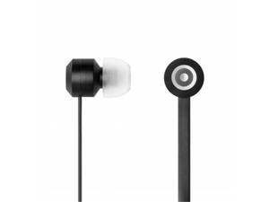 Tenqa 7101 Bullseyes Aluminum Earbuds with Mic and Remote -- Black Tenqa 7101 Bullseyes Aluminum Earbuds with Mic and Remote -- Black
