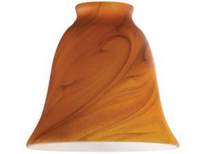 Westinghouse 8136300 2.5 x 1.3 in. Burnt Umber Swirl Bell Shaped Glass Shade, Pack of 4 Westinghouse 8136300 2.5 x 1.3 in. Burnt Umber Swirl Bell Shaped Glass Shade, Pack of 4