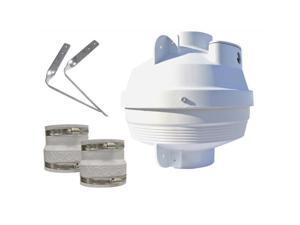 Suncourt RDN04-3 4 in. to 3 in. Radon Mitigation Fan Kit Suncourt RDN04-3 4 in. to 3 in. Radon Mitigation Fan Kit
