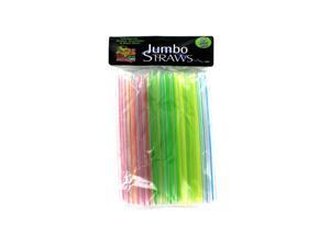 Bulk Buys HT857-75 Jumbo Straws Bulk Buys HT857-75 Jumbo Straws