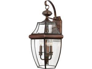 Quoizel Newbury Traditional Copper Large Wall Lantern Quoizel Newbury Traditional Copper Large Wall Lantern