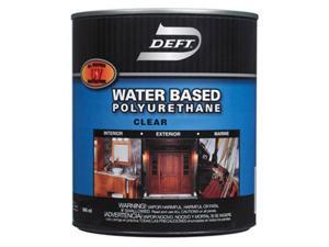 Deft DFT259-01 Water Based Satin Polyurethane, Pack Of 4 Deft DFT259-01 Water Based Satin Polyurethane, Pack Of 4