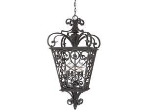 Quoizel French Quarter Traditional Marcado Black Extra Large Hanging Lantern Quoizel French Quarter Traditional Marcado Black Extra Large Hanging Lantern