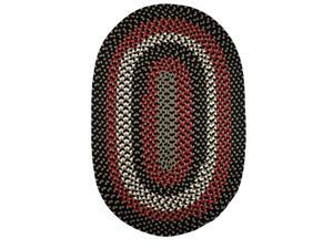 Rhody Rug MA84R024X036 Manhattan 2x3 Rug Black Satin Rhody Rug MA84R024X036 Manhattan 2x3 Rug Black Satin