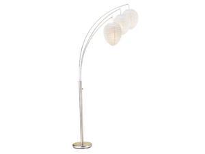 Adesso 4108 Belle Arc Lamp Satin Steel 22 Adesso 4108 Belle Arc Lamp Satin Steel 22
