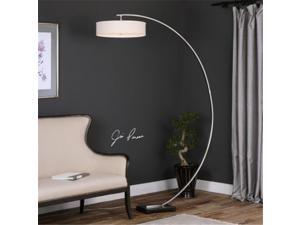 Uttermost 28079-1 Tagus Nickel Arc Floor Lamp Uttermost 28079-1 Tagus Nickel Arc Floor Lamp