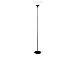 Adesso 7501 Pisces Torchiere Floor Lamp - Black Adesso 7501 Pisces Torchiere Floor Lamp - Black