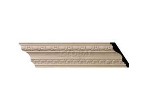 Ekena Millwork MLD05X04X06BEMA 5.5 in. H x 4 in. P x 6.75 in. F x 96 in. L Bedford Carved Wood Crown Moulding, Maple Ekena Millwork MLD05X04X06BEMA 5.5 in. H x 4 in. P x 6.75 in. F x 96 in. L Bedford Carved Wood Crown Moulding, Maple