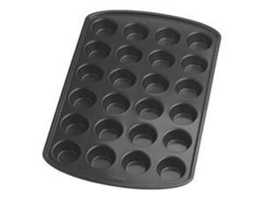 Wilton 2105-6819 Perfect Results Heavy Weight Non-Stick Mini Muffin Pan - 24 Cup Wilton 2105-6819 Perfect Results Heavy Weight Non-Stick Mini Muffin Pan - 24 Cup