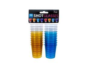 Bulk Buys OC101-72 Plastic Shot Glasses Bulk Buys OC101-72 Plastic Shot Glasses