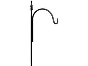 American Gardenworks SQTSFHN Hammered Nickel Shepherd Hook - 90 in American Gardenworks SQTSFHN Hammered Nickel Shepherd Hook - 90 in