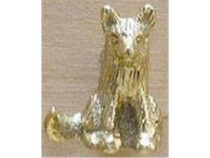 Mayer Mill Brass SFDP-1 Sitting Fox Drawer Pull - Brass Mayer Mill Brass SFDP-1 Sitting Fox Drawer Pull - Brass