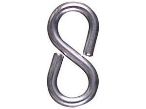 Stanley N121-350 No.811, 1.25 in. Closed S Hook, Pack - 5 Stanley N121-350 No.811, 1.25 in. Closed S Hook, Pack - 5