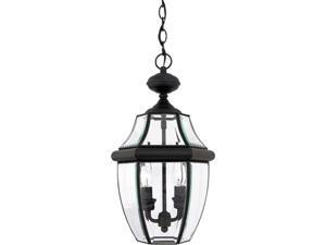 Quoizel Newbury Traditional Black Medium Hanging Lantern Quoizel Newbury Traditional Black Medium Hanging Lantern