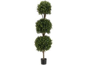 LPB275-GR-TT 5 ft. Triple Ball Boxwood TopTwo-tone Green- Case of 1 LPB275-GR-TT 5 ft. Triple Ball Boxwood TopTwo-tone Green- Case of 1
