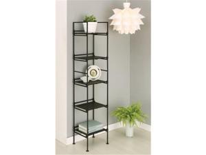 Neu Home 97215 5 Tier Square Shelf Black Neu Home 97215 5 Tier Square Shelf Black