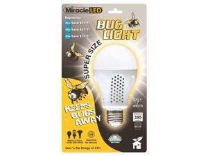 MiracleLED 605014 7 Watt Super Bug Light 395 Lumens Bug Free Porch and Patio Light Yellow MiracleLED 605014 7 Watt Super Bug Light 395 Lumens Bug Free Porch and Patio Light Yellow