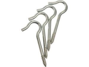 Stanley Hardware 752380 Hook Ceiling Screw 3 in. Zinc Stanley Hardware 752380 Hook Ceiling Screw 3 in. Zinc