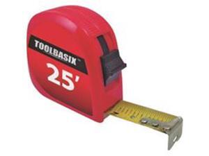 Toolbasix Rule Tape 25Ftx1In Sae Abs Cse 62-7.5X25-R Toolbasix Rule Tape 25Ftx1In Sae Abs Cse 62-7.5X25-R