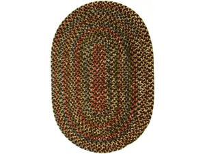 Rhody Rug KA33R084X108 Katie 7 x 9 ft. Multi Indoor-Outdoor Oval Braided Rug, Brown Rhody Rug KA33R084X108 Katie 7 x 9 ft. Multi Indoor-Outdoor Oval Braided Rug, Brown