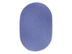 Rhody Rug S052A008X028 Solid Stair Tread French Blue Rhody Rug S052A008X028 Solid Stair Tread French Blue