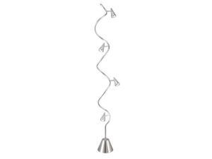 Adesso 5015 Venus Spiral Floor Lamp - Steel Finish Adesso 5015 Venus Spiral Floor Lamp - Steel Finish