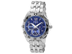 Armitron 20-4664BLSV Mens Blue Dial and Sub Dial Stainless Steel Watch Armitron 20-4664BLSV Mens Blue Dial and Sub Dial Stainless Steel Watch