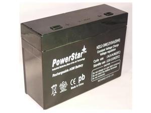 PowerStar HZS12-5-01 12V, 5.1 Amp Hour Rbc 10 Rbc21 21 Watts Sealed Lead Acid Battery PowerStar HZS12-5-01 12V, 5.1 Amp Hour Rbc 10 Rbc21 21 Watts Sealed Lead Acid Battery