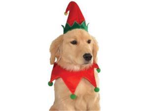 Rubies 887717 Rubies Elf Pet Hat with Bell- Collar - S-M or M-L Rubies 887717 Rubies Elf Pet Hat with Bell- Collar - S-M or M-L