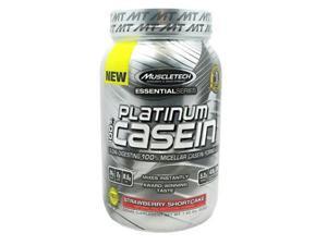 Muscletech 800513 Essential Series 100 Percent Platinum Casein Strawberry Shortcake Muscletech 800513 Essential Series 100 Percent Platinum Casein Strawberry Shortcake