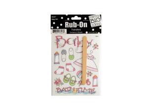 Bulk Buys CG245-24 Family Sayings Rub-On Transfers Bulk Buys CG245-24 Family Sayings Rub-On Transfers