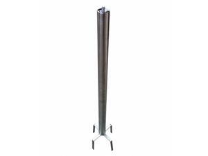 Rome B81 Stainless Steel Pedestal Base, Matte Stainless Finish Rome B81 Stainless Steel Pedestal Base, Matte Stainless Finish