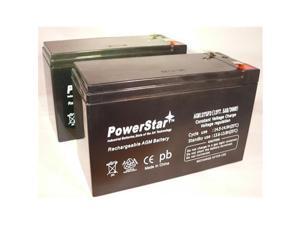 PowerStar AGM1275F2-2Pack Replacement Battery 2 Pack 12V 7.5Ah 7Ah PowerStar AGM1275F2-2Pack Replacement Battery 2 Pack 12V 7.5Ah 7Ah