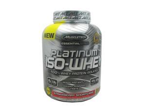 fitmart 800547 Essential Series 100 Percent Platinum ISO-Whey Strawberry Shortcake fitmart 800547 Essential Series 100 Percent Platinum ISO-Whey Strawberry Shortcake
