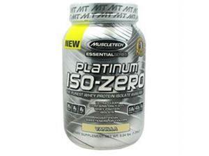 Muscletech 800535 Platinum Iso-zero, Vanilla - Gluten Free Muscletech 800535 Platinum Iso-zero, Vanilla - Gluten Free