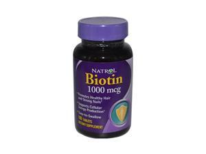 Natrol 544924 Natrol Biotin - 1000 mcg - 100 Tablets Natrol 544924 Natrol Biotin - 1000 mcg - 100 Tablets