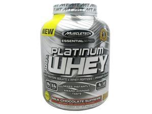 Muscletech 800525 Essential Series 100 Percent Platinum Whey Milk Chocolate Supreme Muscletech 800525 Essential Series 100 Percent Platinum Whey Milk Chocolate Supreme