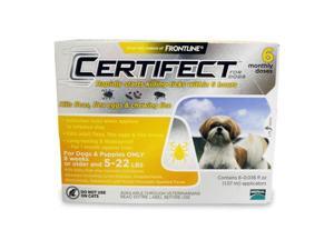 Merial 004CER6-5-22 Certifect For Dogs Merial 004CER6-5-22 Certifect For Dogs