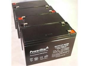 PowerStar AGM1275F2-4Pack1 Sla Battery 4 Cyberpower 12V 7Ah 8Ah B-613 Sla1075 7.5Ah Agm 4 Pack PowerStar AGM1275F2-4Pack1 Sla Battery 4 Cyberpower 12V 7Ah 8Ah B-613 Sla1075 7.5Ah Agm 4 Pack