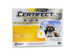 Merial 004CER3-5-22 Certifect For Dogs Merial 004CER3-5-22 Certifect For Dogs