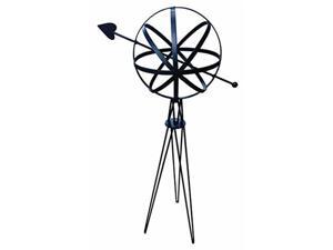 Rome 1323 Sphere With Hairpin Base - Black Rome 1323 Sphere With Hairpin Base - Black