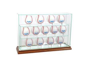 Perfect Cases 13UPBSB-W 13 Baseball Upright Display Case, Walnut Perfect Cases 13UPBSB-W 13 Baseball Upright Display Case, Walnut