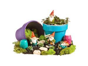 Evergreen Enterprises EG844441 All in a Day's Work Mini Garden Gnome Statuary 4 Assorted Evergreen Enterprises EG844441 All in a Day's Work Mini Garden Gnome Statuary 4 Assorted