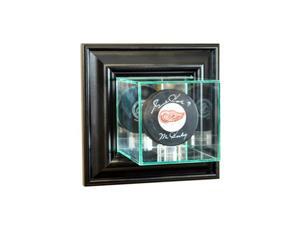 Perfect Cases WMPUC-B Wall Mounted Single Puck Display Case, Black Perfect Cases WMPUC-B Wall Mounted Single Puck Display Case, Black