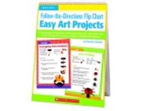 Scholastic The-Directions - Easy Art Projects Flip Chart - Grade Prek - 1 Scholastic The-Directions - Easy Art Projects Flip Chart - Grade Prek - 1